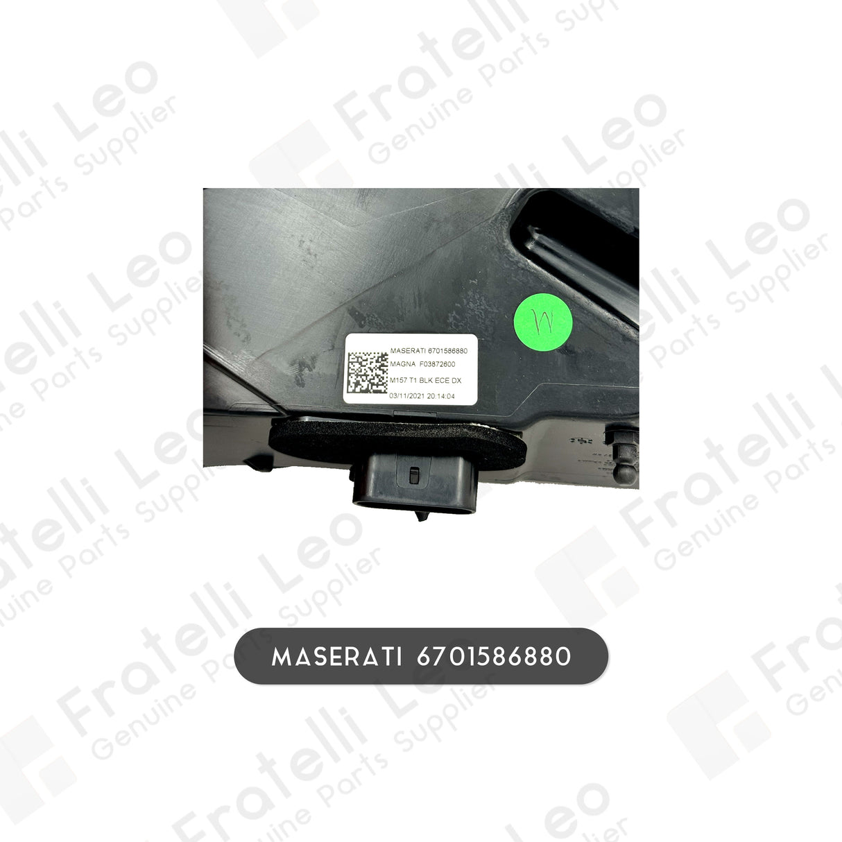 MASERATI GHIBLI M157R Originale Fanale Posteriore Esterno Black DX 06701586880