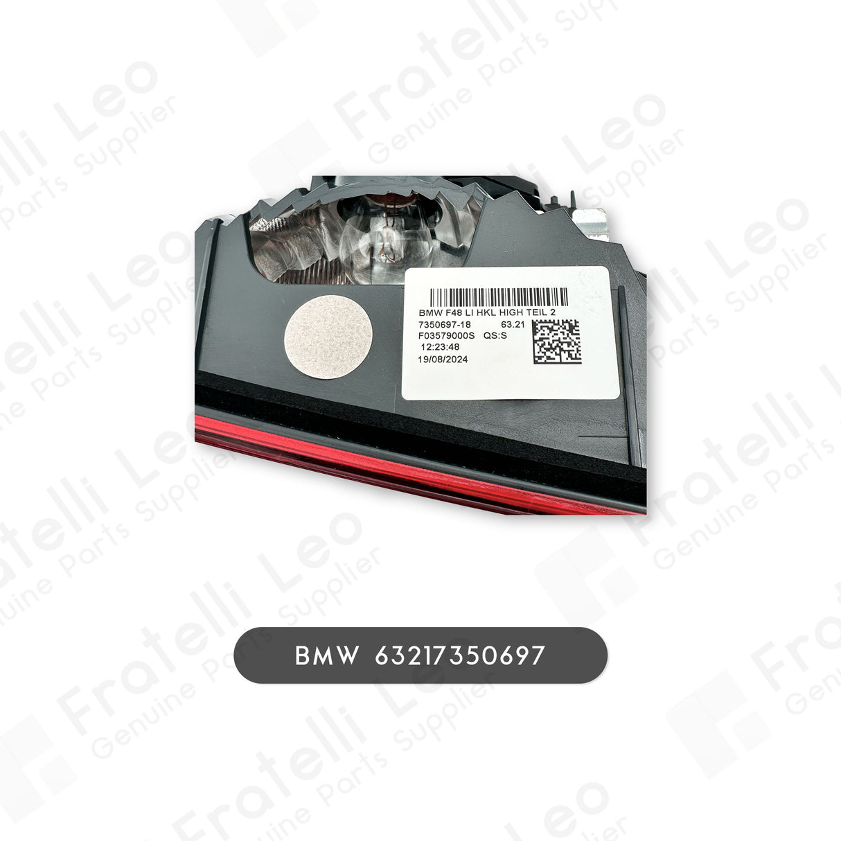 BMW X1 Originale Fanale Posteriore Interno LED SX 63217350697 63212760687 63212710635