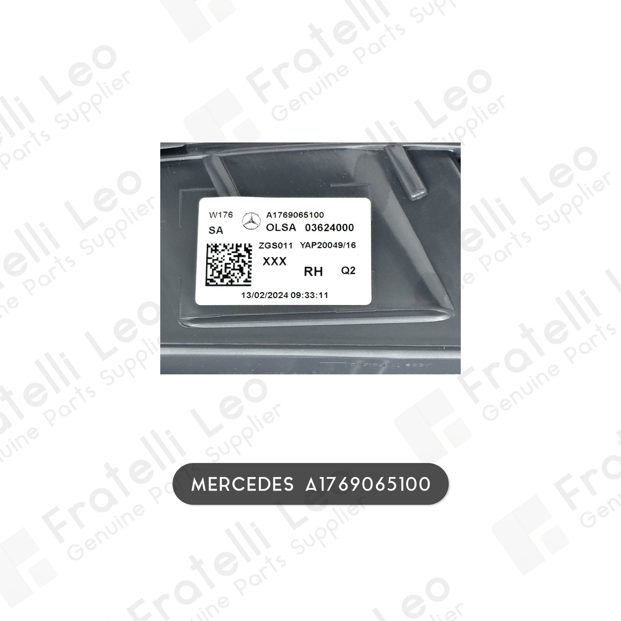 MERCEDES CLASSE A Originale Fanale Posteriore FULL LED DX A1769065100