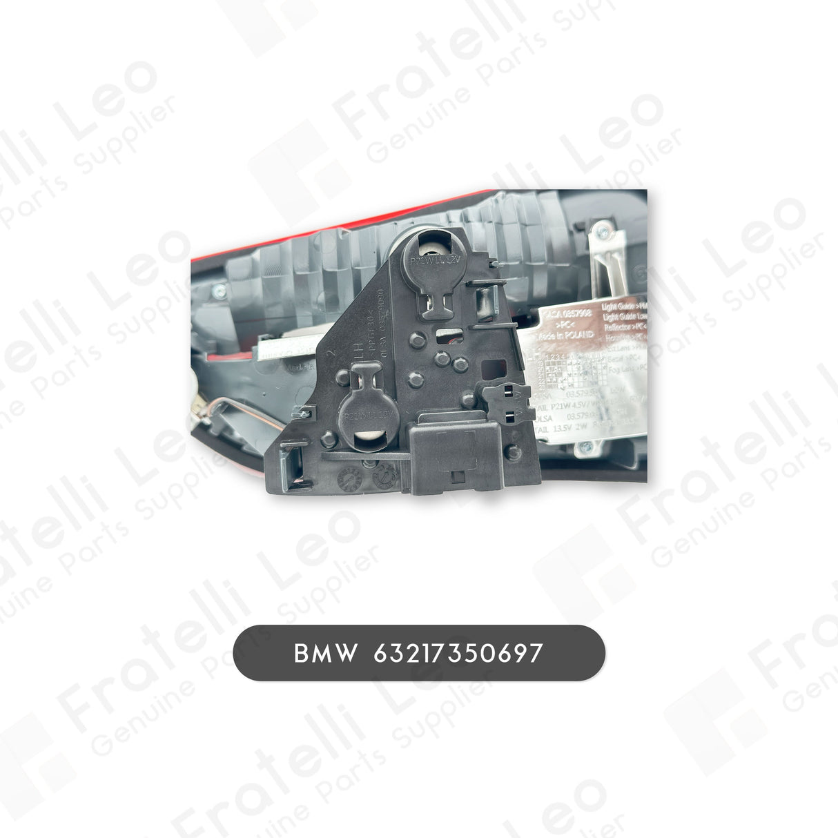 BMW X1 Originale Fanale Posteriore Interno LED SX 63217350697  63212760687  63212710635