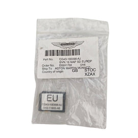 Aston Martin Scheda SD mappe Europa CG43-10E898-AJ
