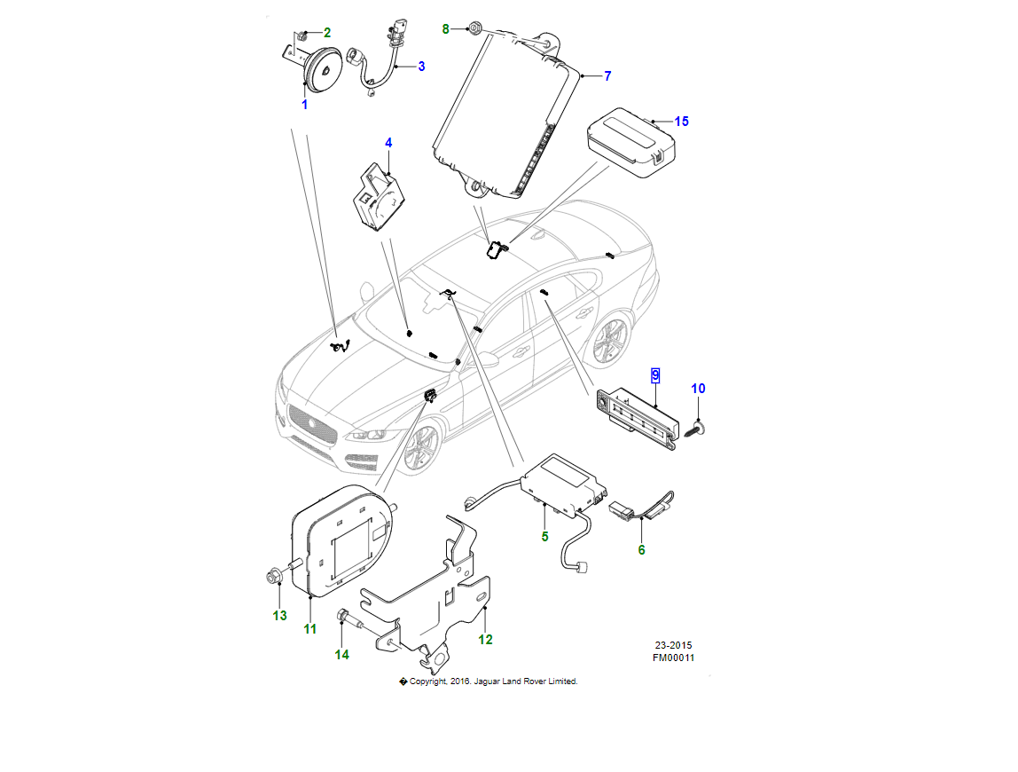 Jaguar Antenna C2D5083