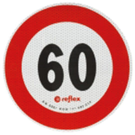 UNIVERSALE Limite VelocitÃ  60KM Adesivo | Fratelli Leo.
